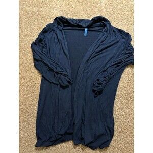 Falls Creek Navy Blue Open Cardigan - Size Large